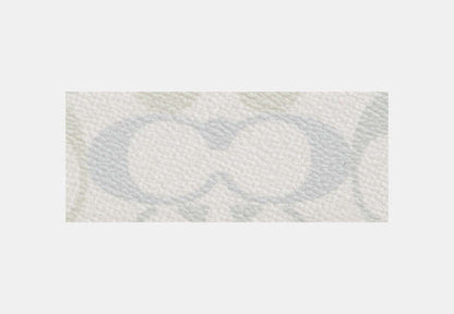 Long Zip Around Wallet In Signature Canvas