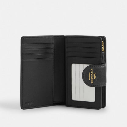 Medium Corner Zip Wallet In Loved Signature Canvas