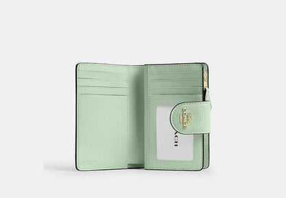 Medium Corner Zip Wallet With Floral Print