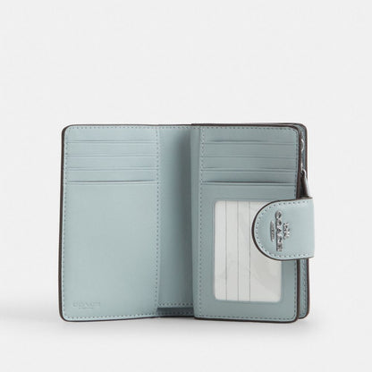 Medium Corner Zip Wallet In Signature Canvas