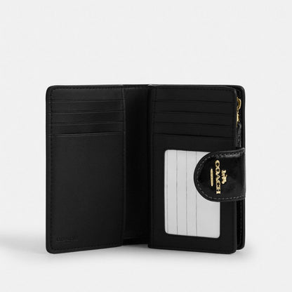 Medium Corner Zip Wallet In Loved Leather