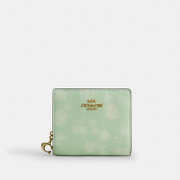 Snap Wallet With Floral Print