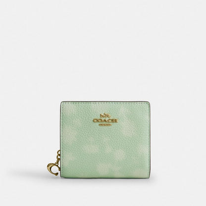 Snap Wallet With Floral Print