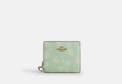 Snap Wallet With Floral Print