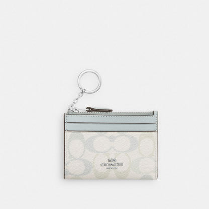 Mini Skinny Id Case In Signature Canvas