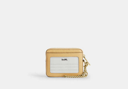 Zip Card Case With Quilting
