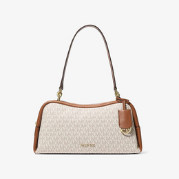 Cecily Medium Signature Logo Shoulder Bag