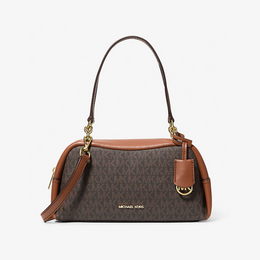 Cecily Small Signature Logo Shoulder Bag
