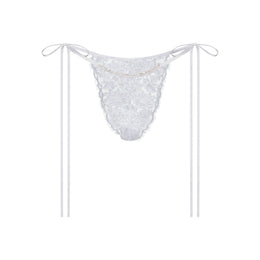 Skims Lace Tie Side Tanga