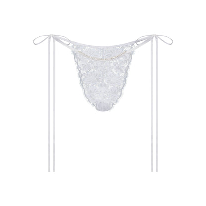 Skims Lace Tie Side Tanga