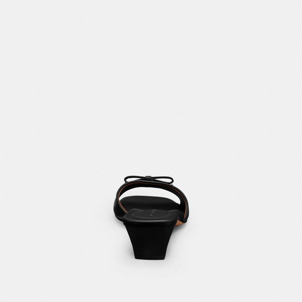 Bow Kitten Heel Sandal