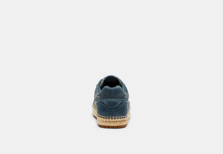 Soho Espadrille Sneaker In Loved Denim