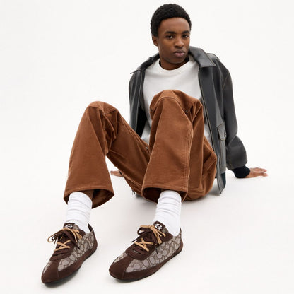 Soft Sneaker In Signature Jacquard