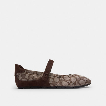 Mary Jane Sneaker In Signature Jacquard