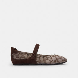 Mary Jane Sneaker In Signature Jacquard