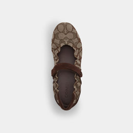 Mary Jane Sneaker In Signature Jacquard