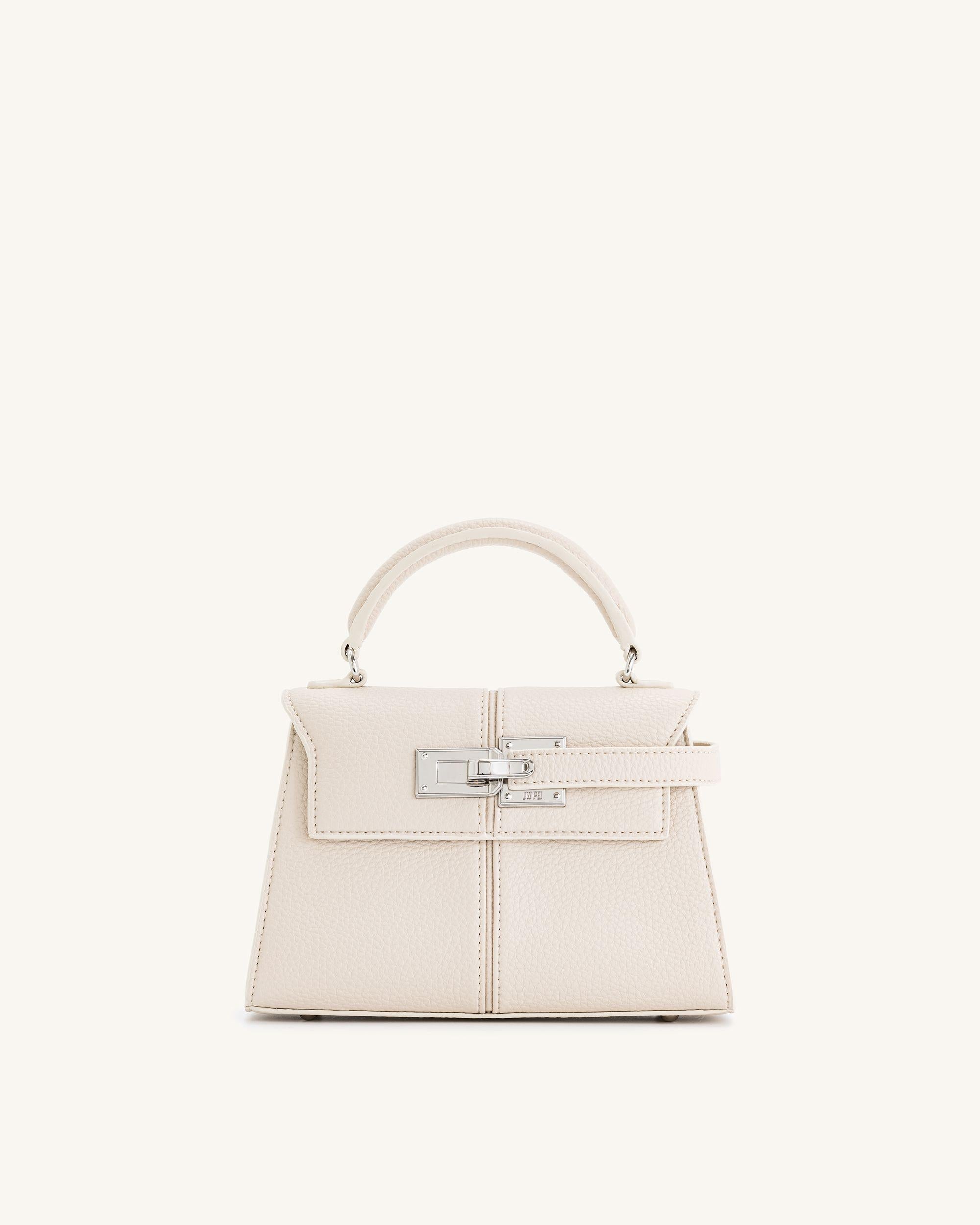 Elise Top Handle Bag - Blue Denim