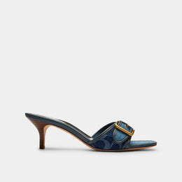 Margot Sandal With Signature Denim Patchwork