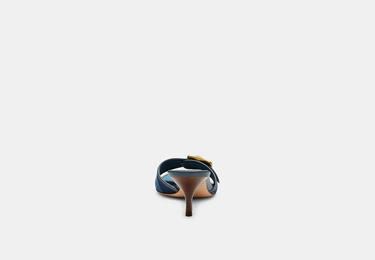 Margot Sandal With Signature Denim Patchwork