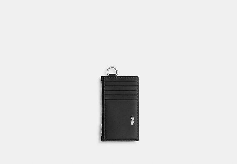 Zip Card Case With Teddy Graphic