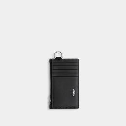 Zip Card Case With Teddy Graphic