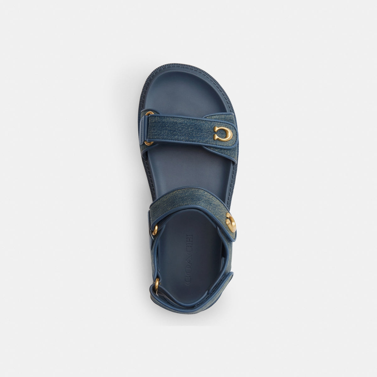 Brynn Sandal In Loved Denim