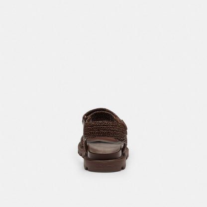 Brynn Raffia Sandal