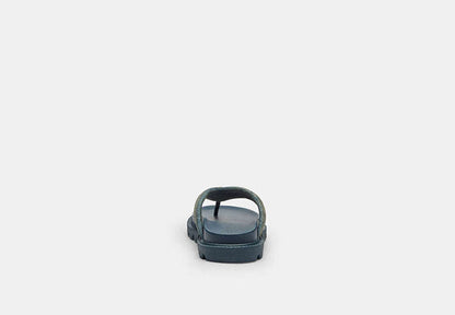 Brynn Thong Sandal In Loved Denim