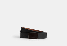 Boxed Plaque And Harness Buckle Cut-To-Size Reversible Belt, 38 Mm