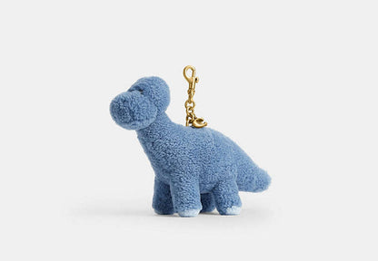Rexy 10th Birthday Buddy Dinosaur Bag Charm In Shearling