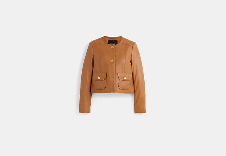 Restored Cardi Leather Jacket