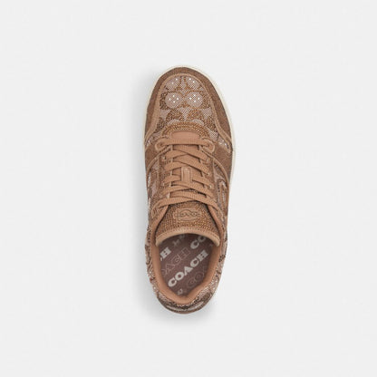 Soho Sneaker In Crystal Signature Jacquard