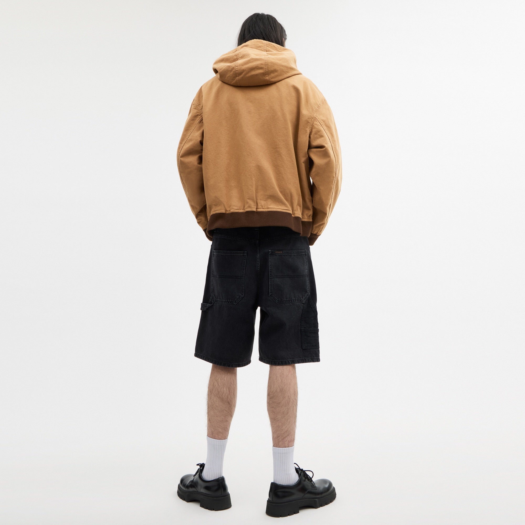 Canvas Zip Hoodie