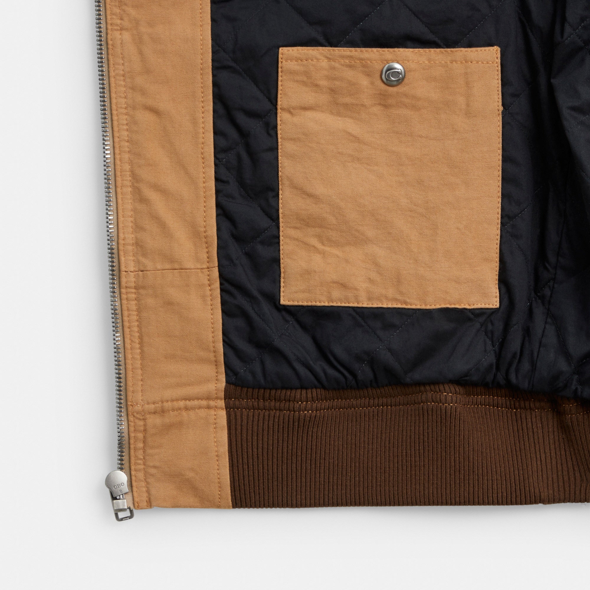 Canvas Zip Hoodie