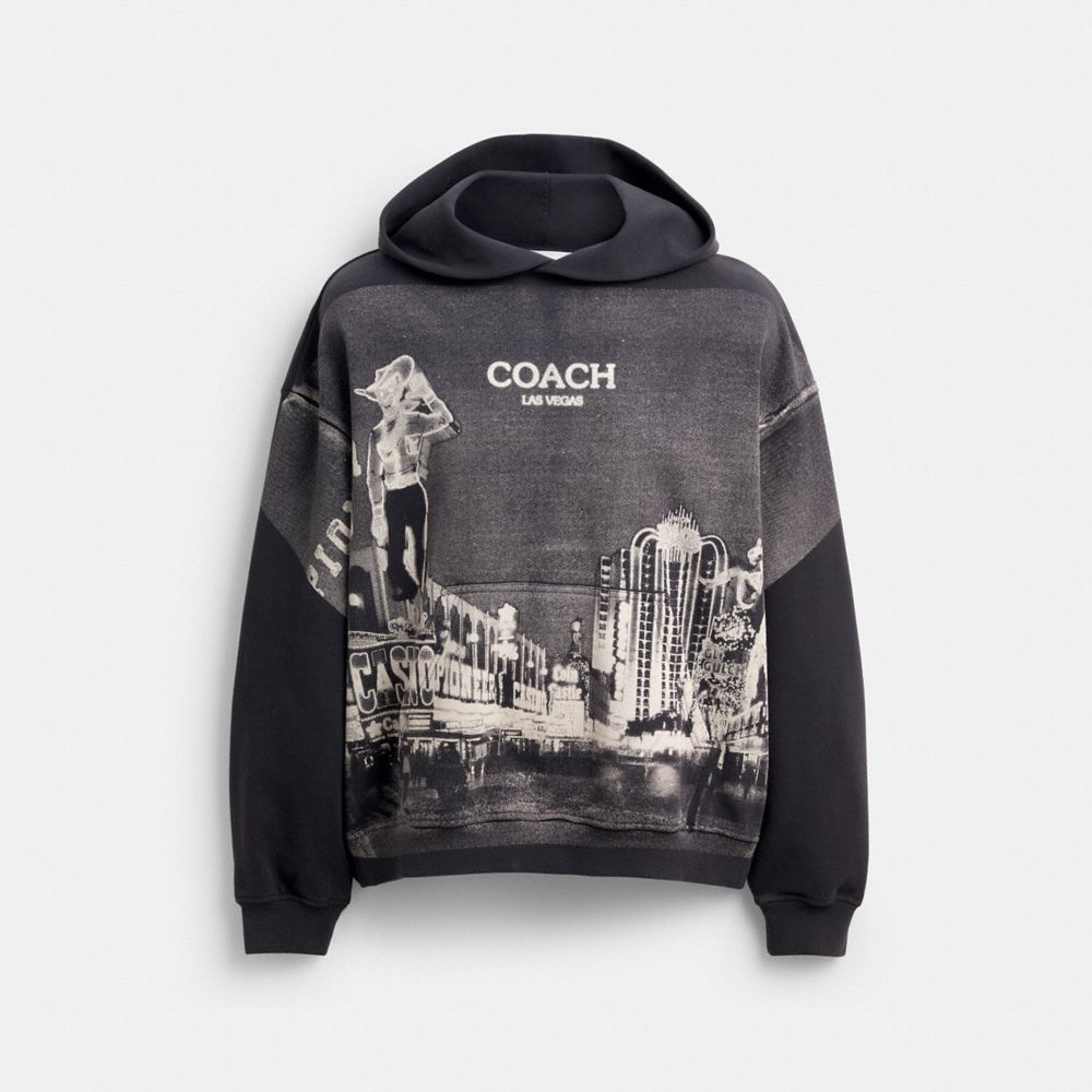 Las Vegas Postcard Relaxed Hoodie