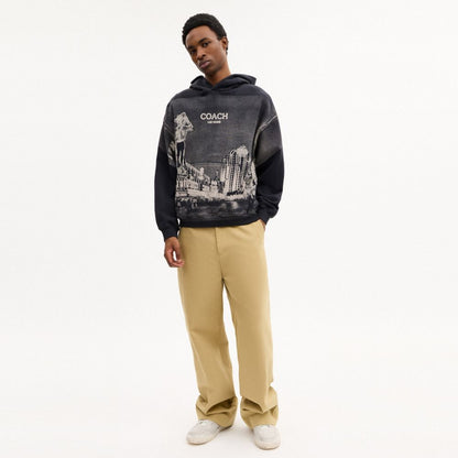 Las Vegas Postcard Relaxed Hoodie