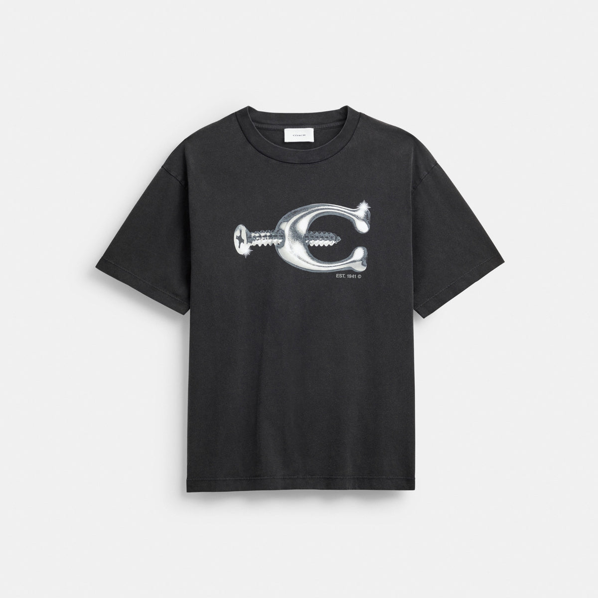 Hardware Relaxed T-Shirt In Organic Cotton