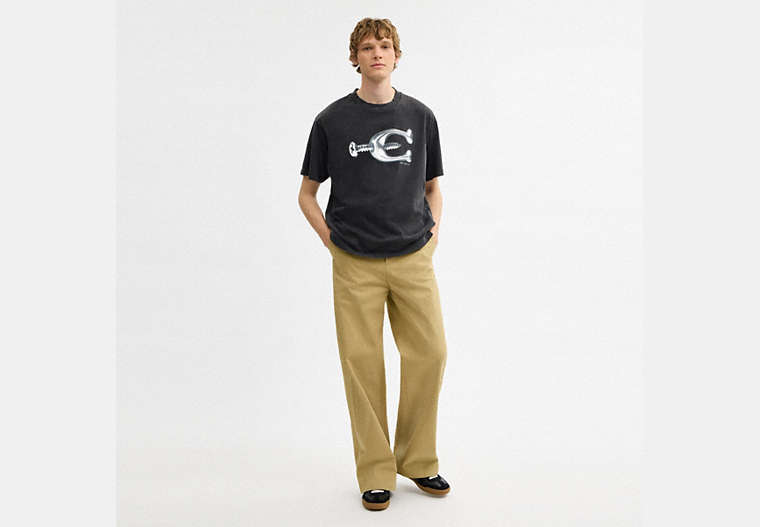 Hardware Relaxed T-Shirt In Organic Cotton