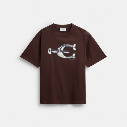 Hardware Relaxed T-Shirt In Organic Cotton