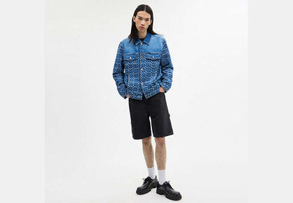 Signature Trucker Jacket In Organic Cotton