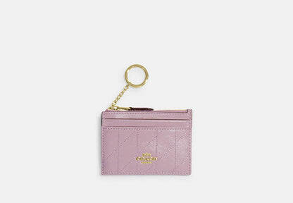 Mini Skinny Id Case With Quilting
