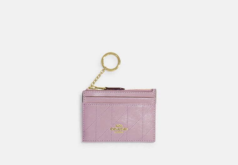 Mini Skinny Id Case With Quilting