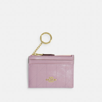 Mini Skinny Id Case With Quilting