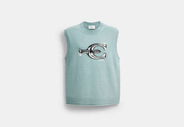 Hardware Crewneck Sweater Vest
