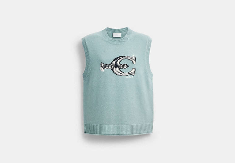 Hardware Crewneck Sweater Vest