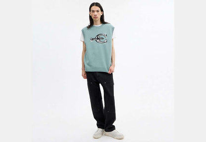 Hardware Crewneck Sweater Vest