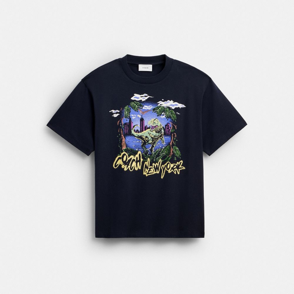 Rexy 10th Birthday Jungle Relaxed T-Shirt In Organic Cotton