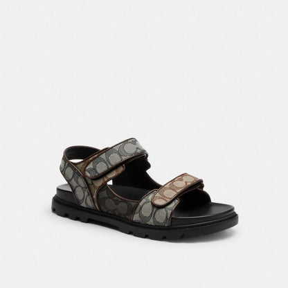 Double Strap Sandal In Signature