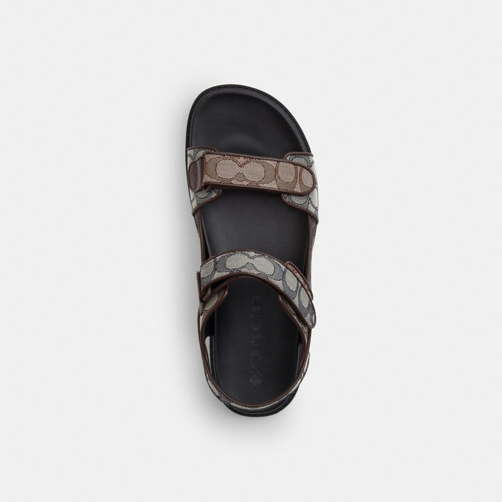 Double Strap Sandal In Signature
