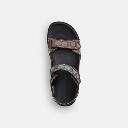 Double Strap Sandal In Signature